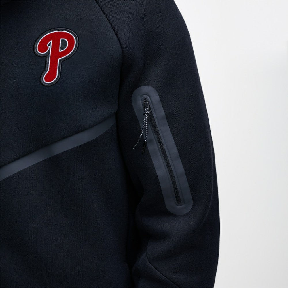 Philadelphia Phillies Nike Tech Fleece Raglan Full-Zip Windrunner Hoodie - MLB