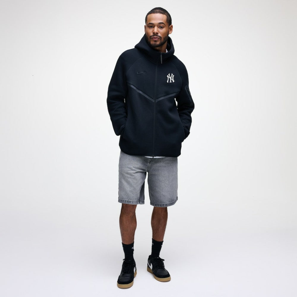 New York Yankees Nike Tech Fleece Raglan Full-Zip Windrunner Hoodie - MLB