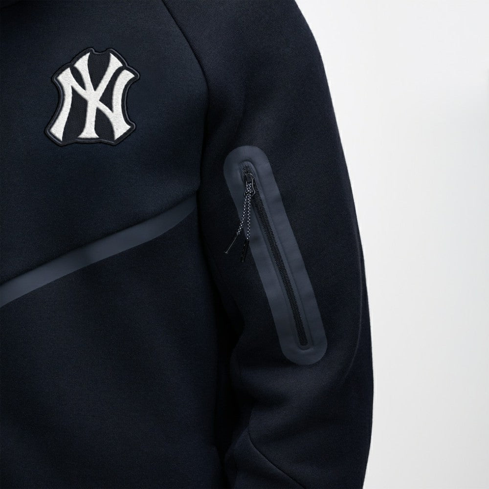 New York Yankees Nike Tech Fleece Raglan Full-Zip Windrunner Hoodie - MLB