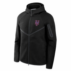 New York Mets Nike Tech Fleece Raglan Full-Zip Windrunner Hoodie - MLB