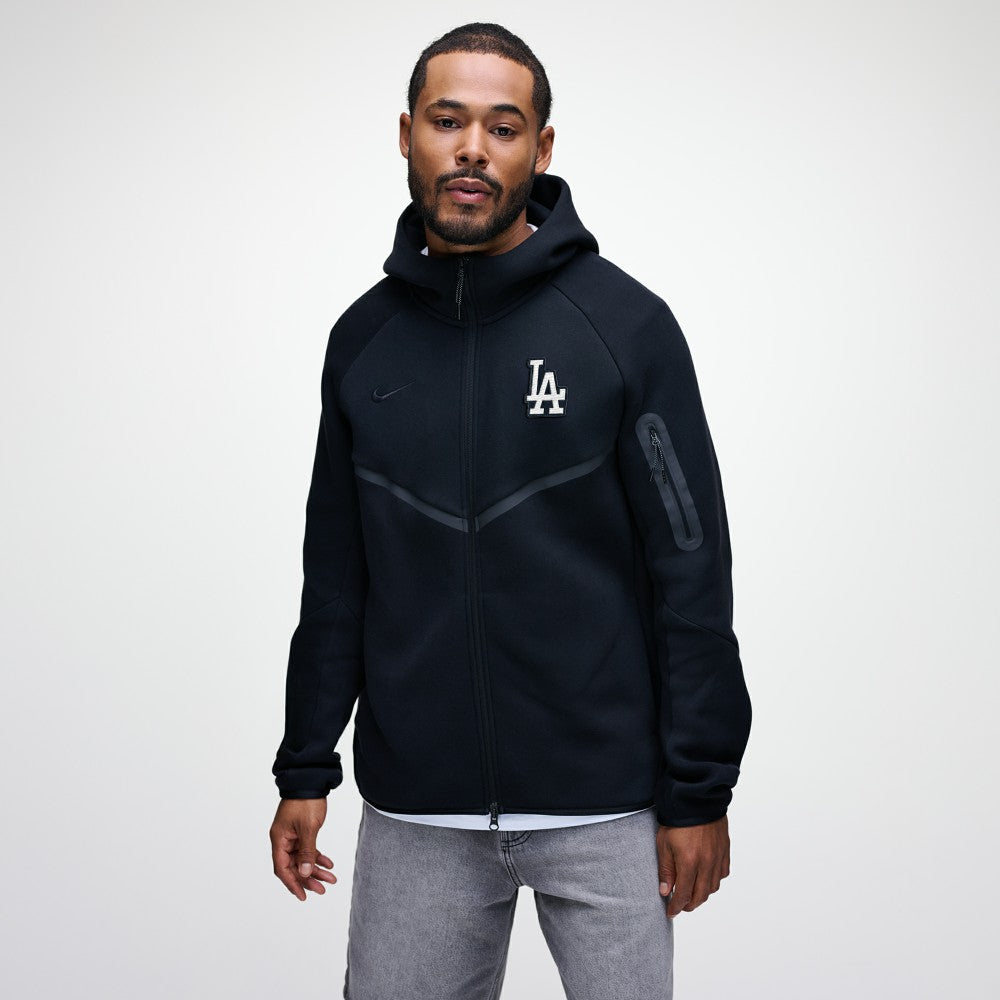 Los Angeles Dodgers Nike Tech Fleece Raglan Full-Zip Windrunner Hoodie - MLB