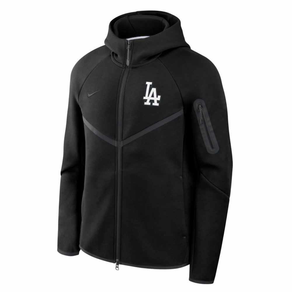 Los Angeles Dodgers Nike Tech Fleece Raglan Full-Zip Windrunner Hoodie - MLB
