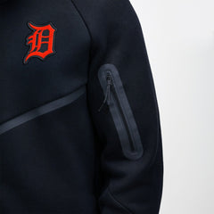 Detroit Tigers Nike Tech Fleece Raglan Full-Zip Windrunner Hoodie - MLB