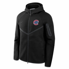 Chicago Cubs Nike Tech Fleece Raglan Full-Zip Windrunner Hoodie - MLB