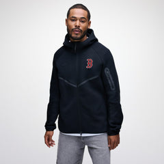 Boston Red Sox Nike Tech Fleece Raglan Full-Zip Windrunner Hoodie - MLB