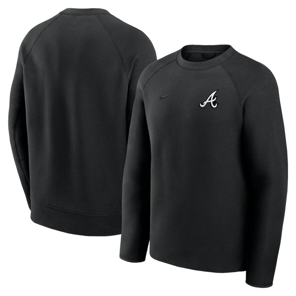 Atlanta Braves Nike Tech Fleece Raglan Sweatshirt - MLB