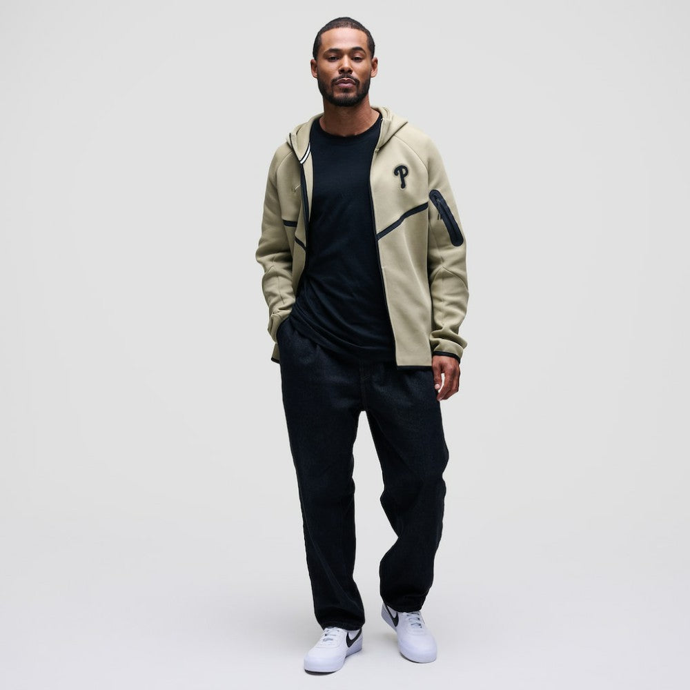 Philadelphia Phillies Nike Tech Fleece Raglan Full-Zip Windrunner Hoodie - MLB