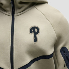 Philadelphia Phillies Nike Tech Fleece Raglan Full-Zip Windrunner Hoodie - MLB