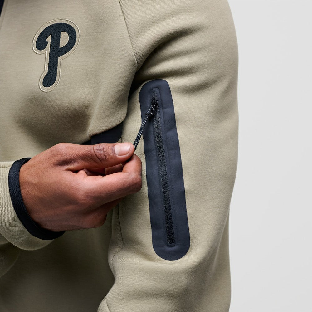 Philadelphia Phillies Nike Tech Fleece Raglan Full-Zip Windrunner Hoodie - MLB