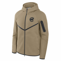 Chicago Cubs Nike Tech Fleece Raglan Full-Zip Windrunner Hoodie - MLB