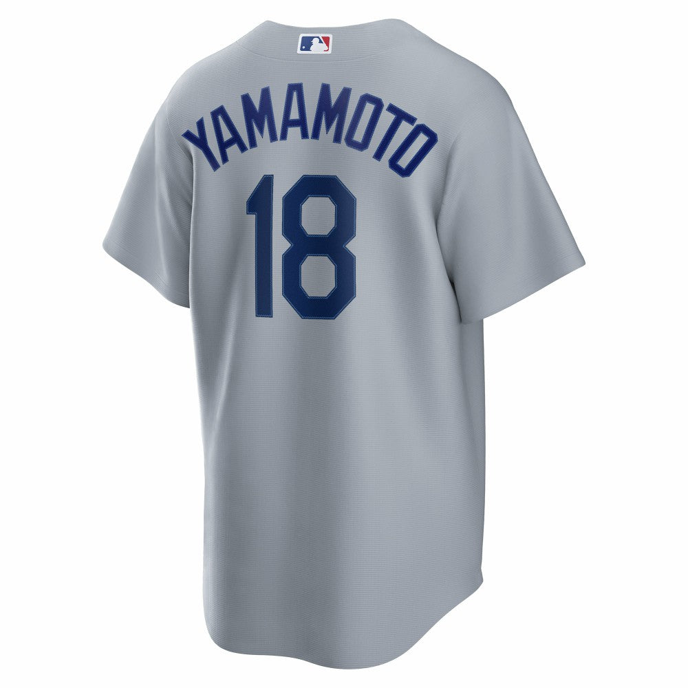 Yoshinobu Yamamoto Los Angeles Dodgers Nike Road Replica Jersey - MLB