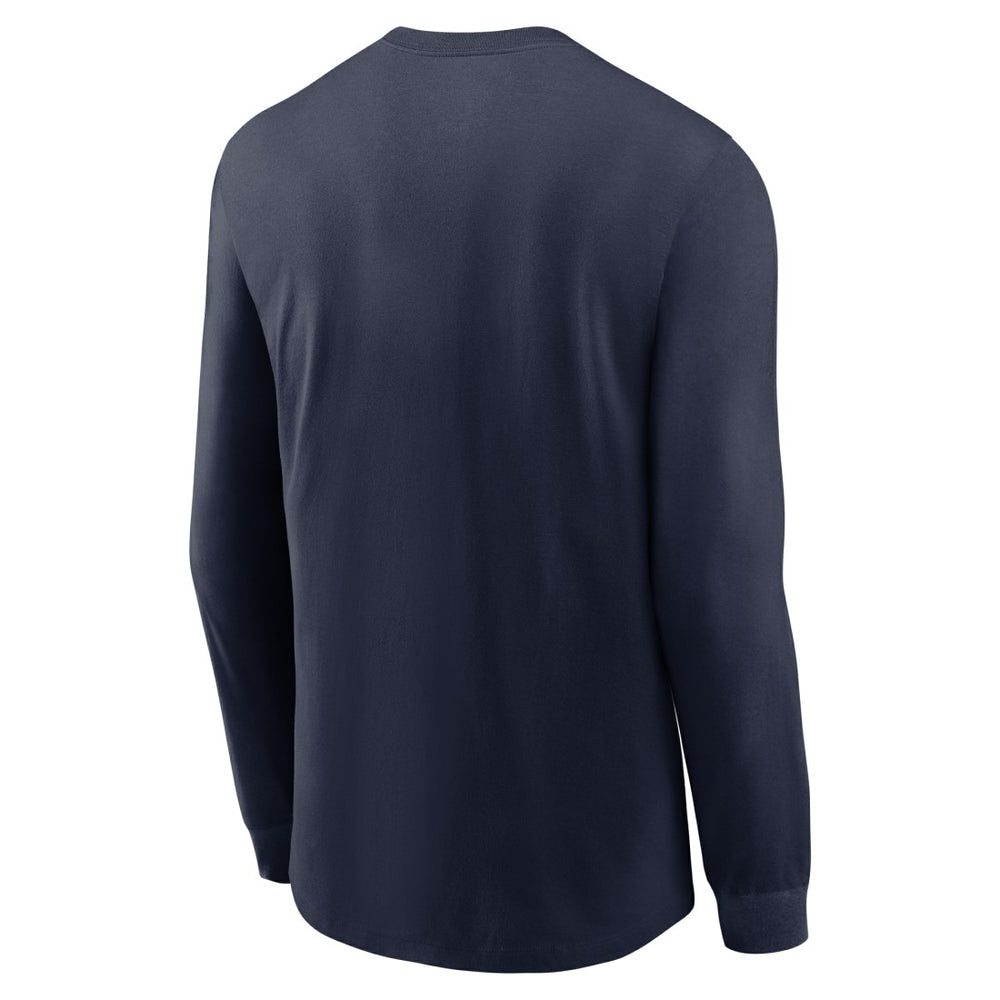 Green Bay Packers Essential Long-Sleeve T-Shirt Navy | Nike for Sale