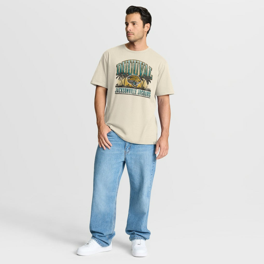 Jacksonville Jaguars Team Archives T-Shirt Cream | Fanatics