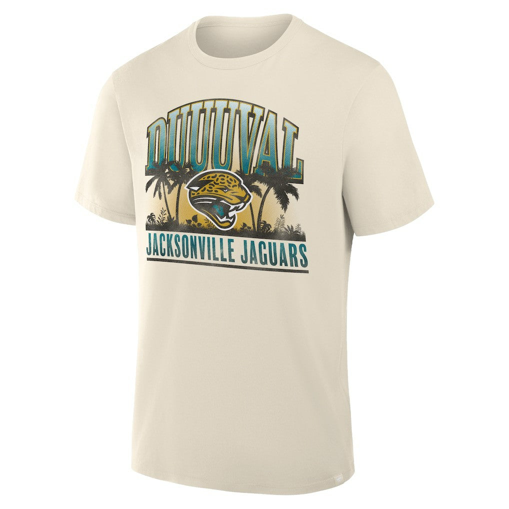 Jacksonville Jaguars Team Archives T-Shirt Cream | Fanatics