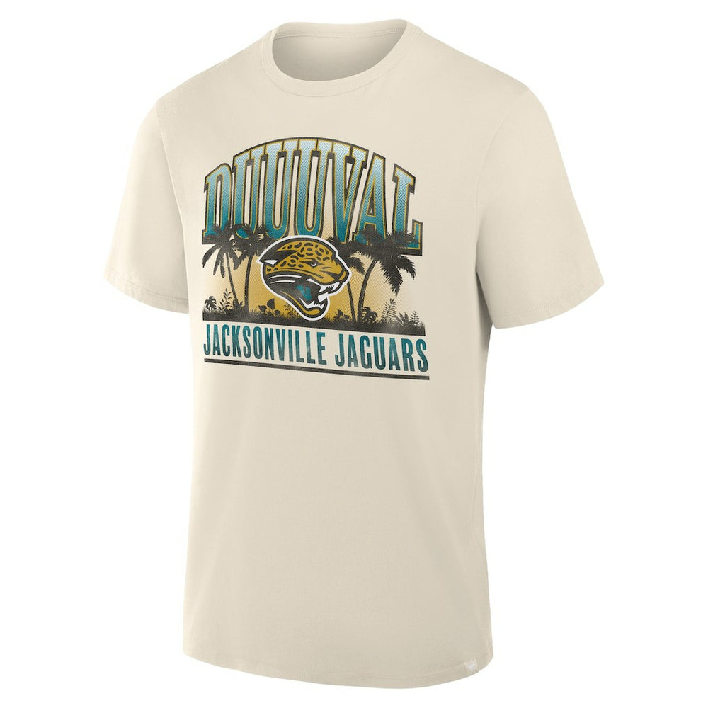 Jacksonville Jaguars Team Archives T-Shirt Cream | Fanatics