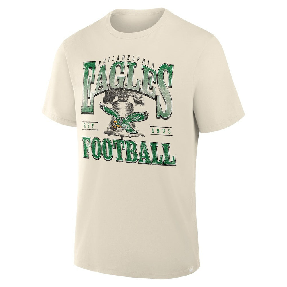 Philadelphia Eagles Team Archives T-Shirt Cream | Fanatics