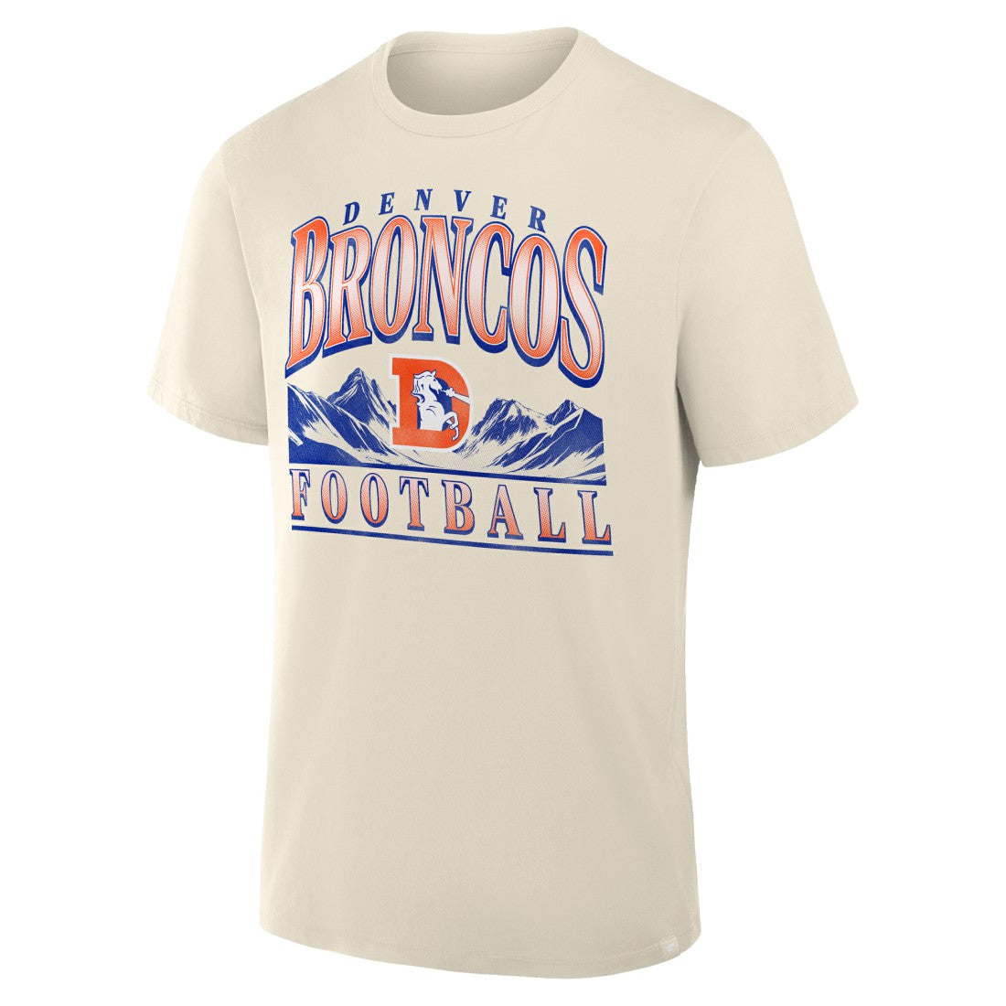 Denver Broncos Team Archives T-Shirt Cream | Fanatics