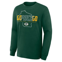 Green Bay Packers Homeward Bound Long Sleeve T-Shirt Green | Fanatics
