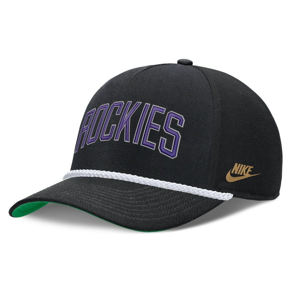 Colorado Rockies Nike Cooperstown Collection Rise Adjustable Hat - MLB
