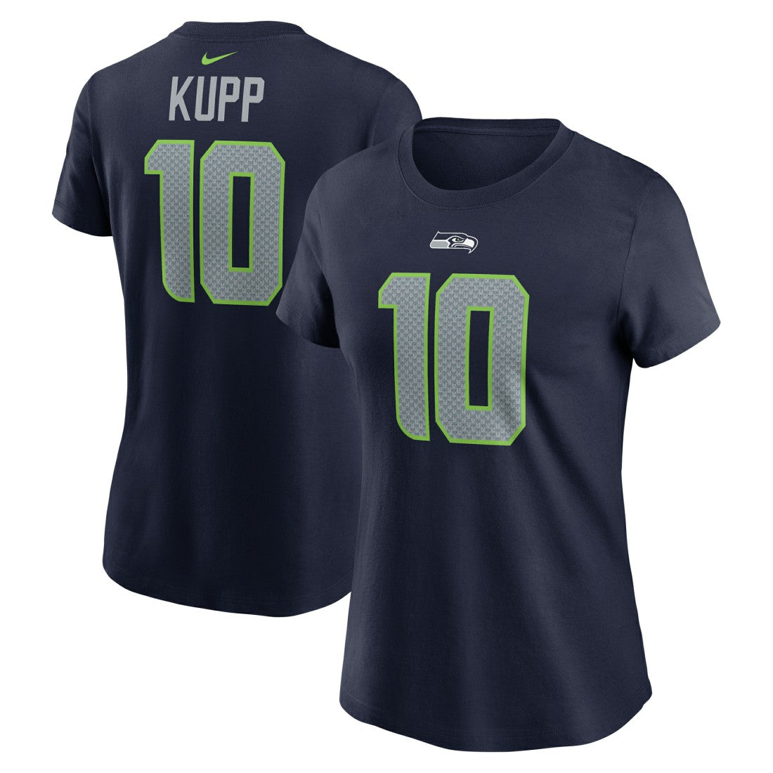 Cooper Kupp Seattle Seahawks Women's Player Name & Number T-Shirt College Navy | Nike for Sale