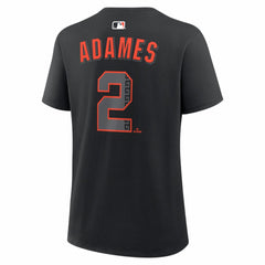 Willy Adames San Francisco Giants Nike Women's Alternate Name & Number T-Shirt - MLB