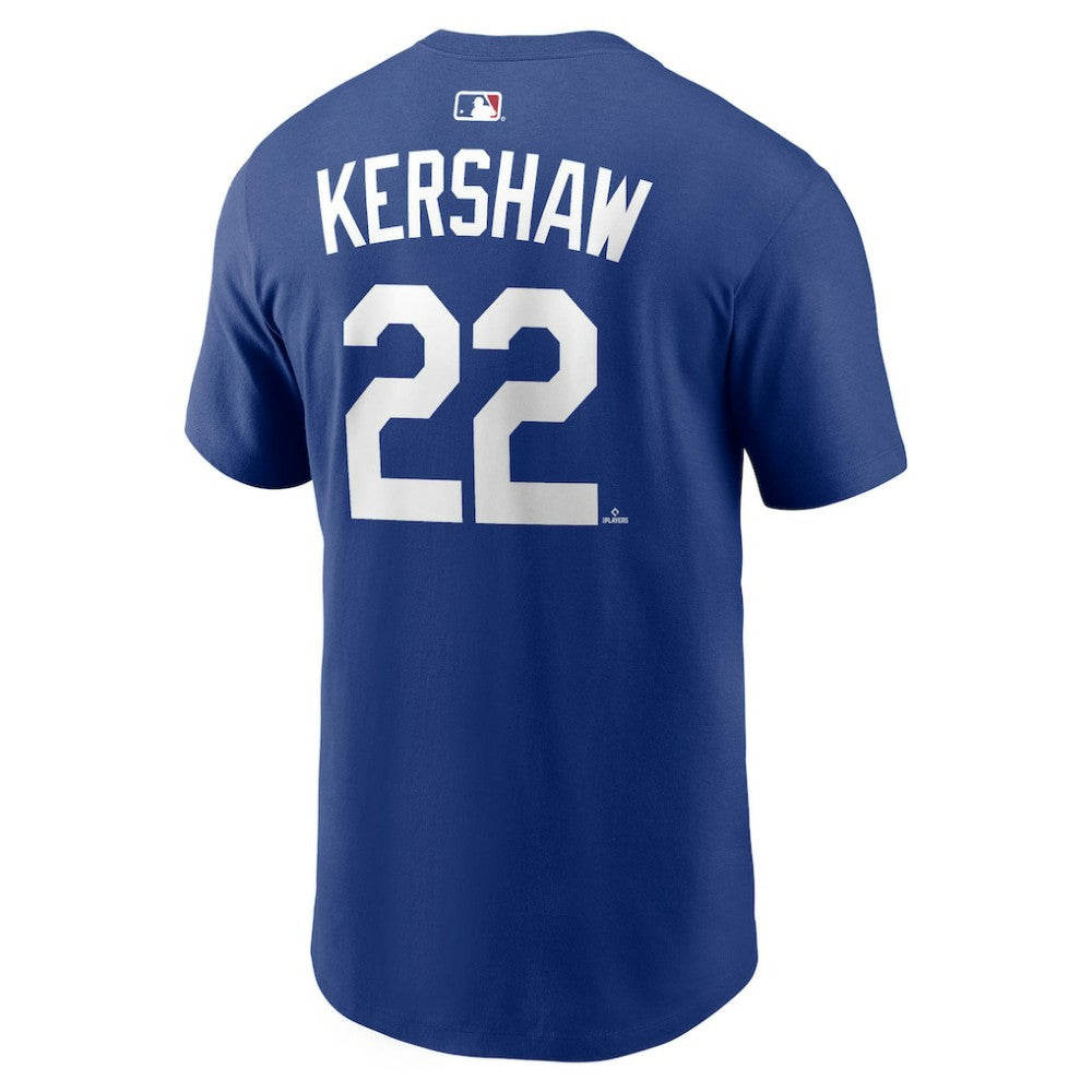 Clayton Kershaw Los Angeles Dodgers Nike Alternate Name & Number T-Shirt - MLB