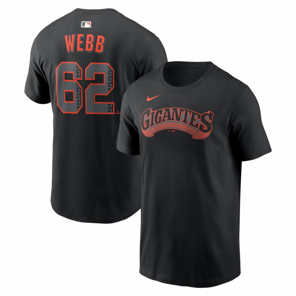 Logan Webb San Francisco Giants Nike Alternate Name & Number T-Shirt - MLB