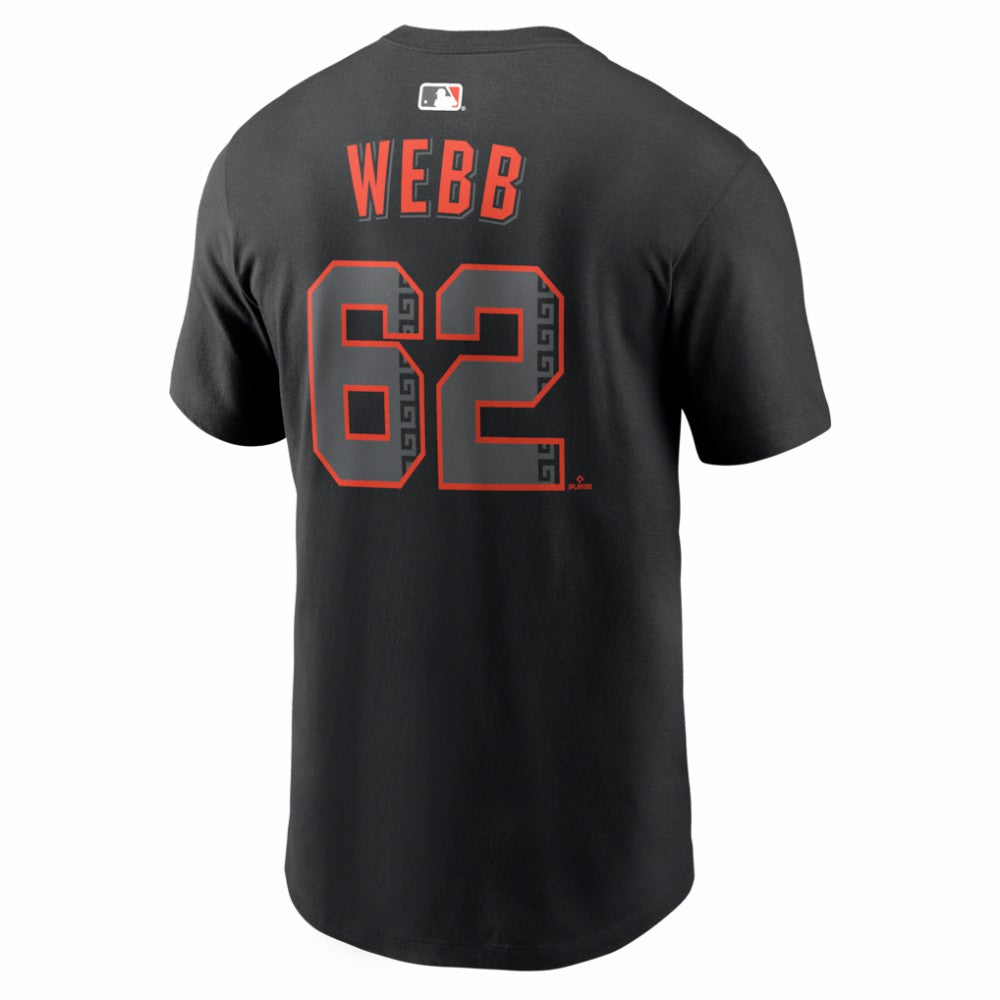 Logan Webb San Francisco Giants Nike Alternate Name & Number T-Shirt - MLB