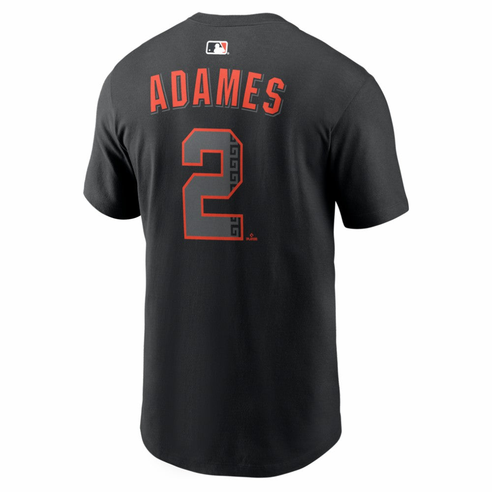 Willy Adames San Francisco Giants Nike Alternate Name & Number T-Shirt - MLB