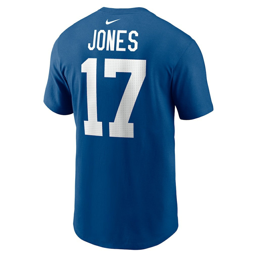 Daniel Jones Indianapolis Colts Name & Number T-Shirt Royal | Nike for Sale