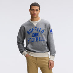 Buffalo Bills IconicFleece Pocket Sweatshirt Athletic Heather Gray | Fanatics