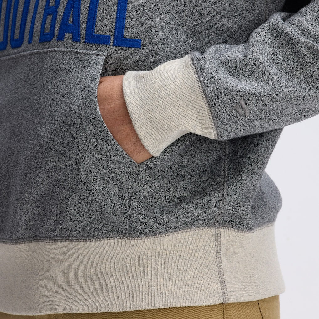 Buffalo Bills IconicFleece Pocket Sweatshirt Athletic Heather Gray | Fanatics