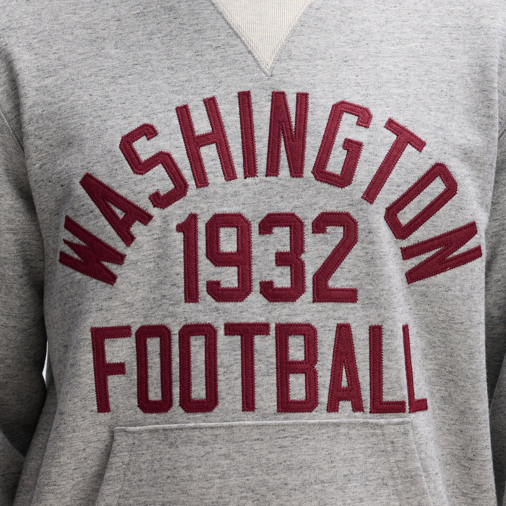 Washington Commanders IconicFleece Pocket Sweatshirt Heather Gray | Fanatics