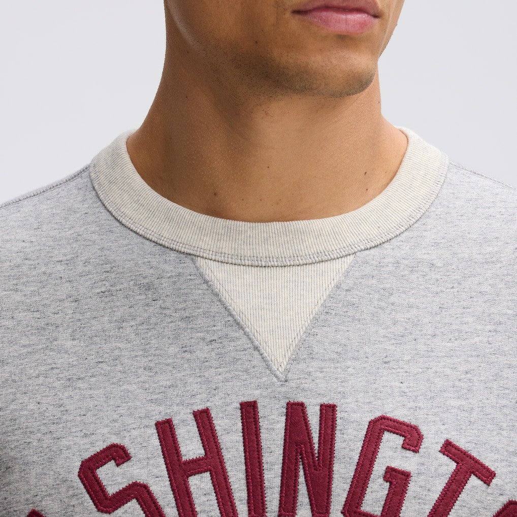 Washington Commanders IconicFleece Pocket Sweatshirt Heather Gray | Fanatics