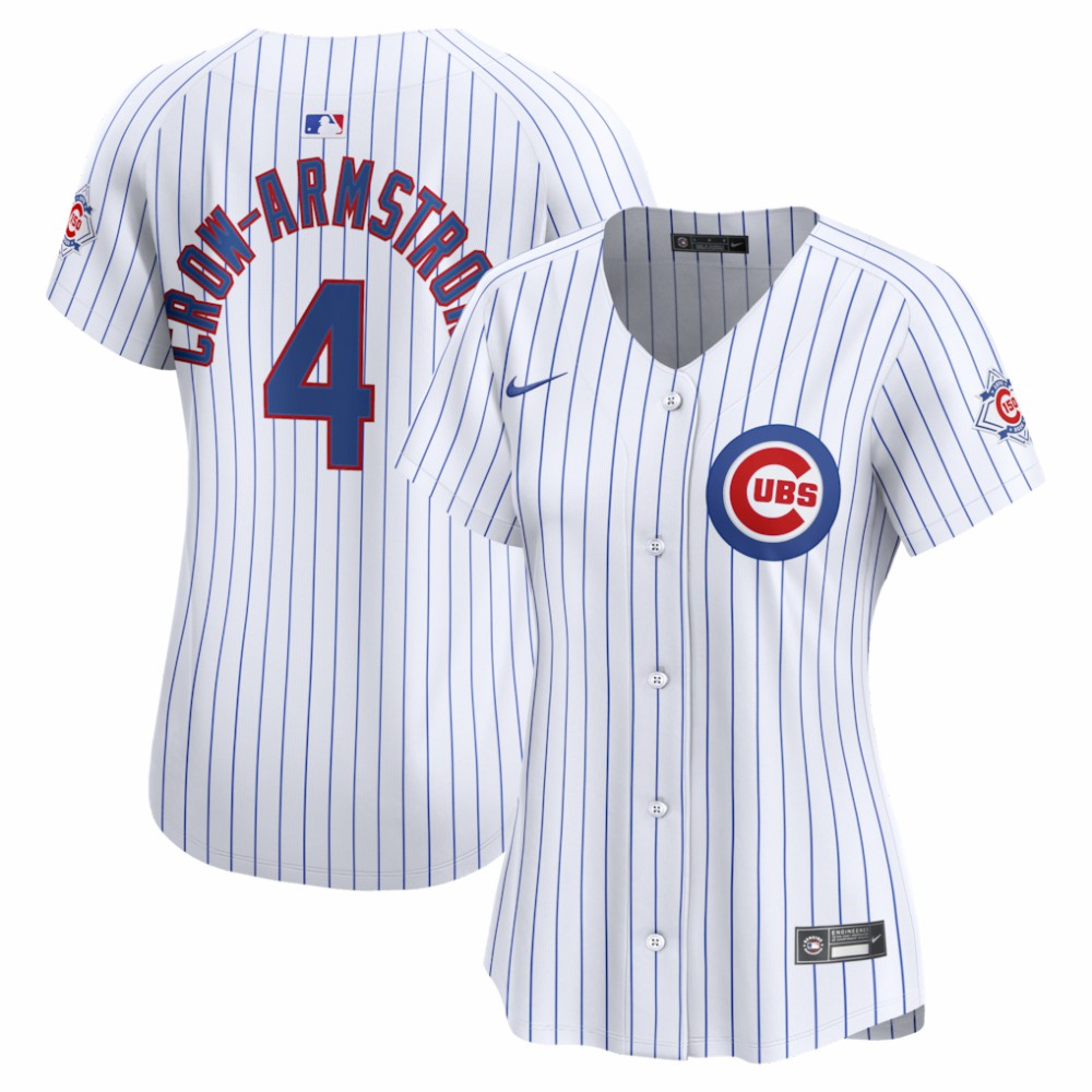 Pete Crow-Armstrong Chicago Cubs Nike Women's 150th Anniversary Limited Jersey - MLB