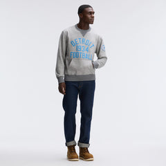 Detroit Lions IconicFleece Pocket Sweatshirt Heather Gray | Fanatics