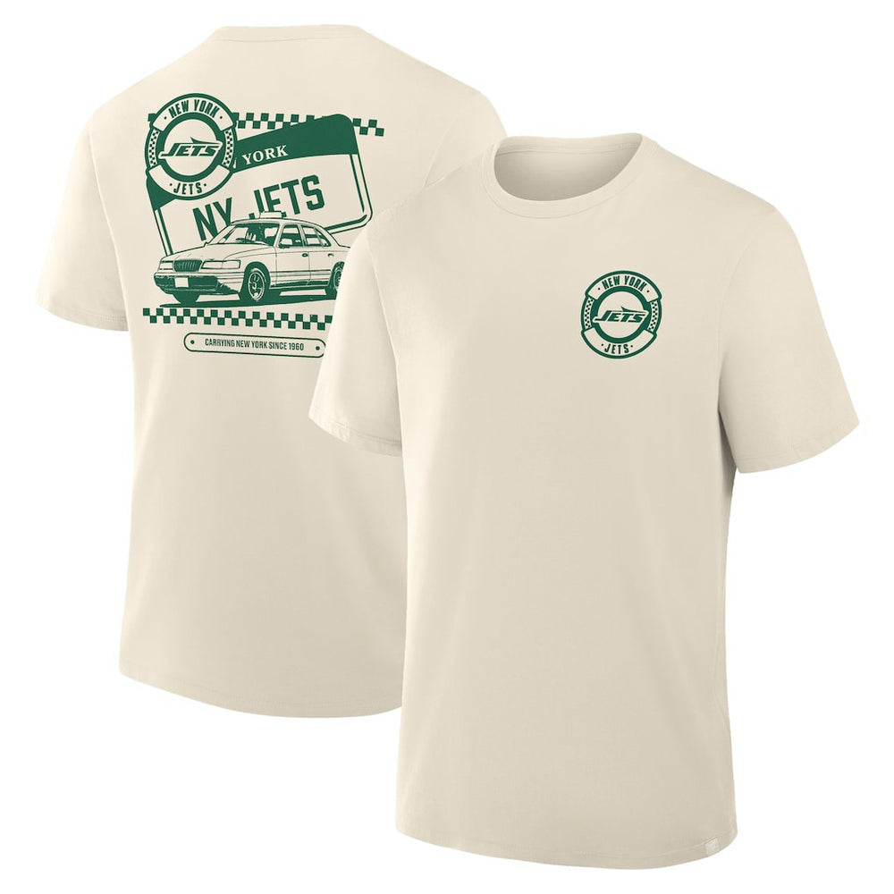 New York Jets Team Culture T-Shirt Cream | Fanatics