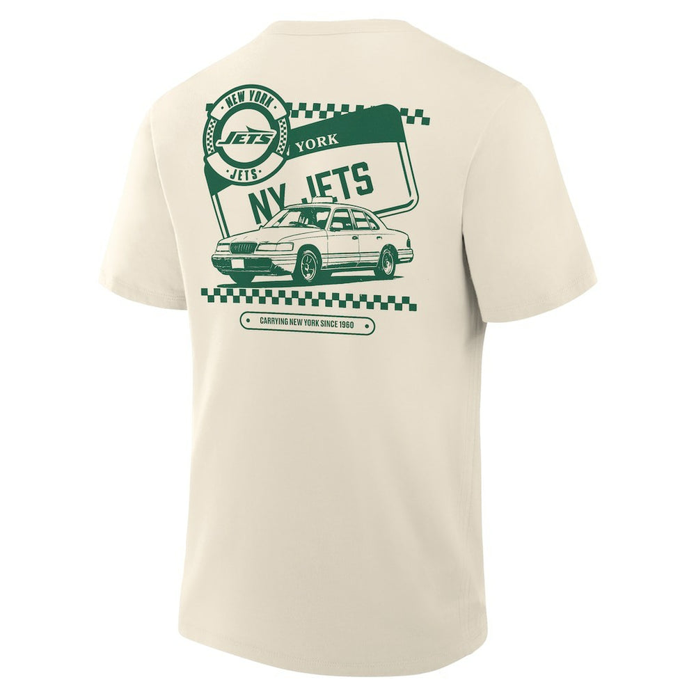 New York Jets Team Culture T-Shirt Cream | Fanatics