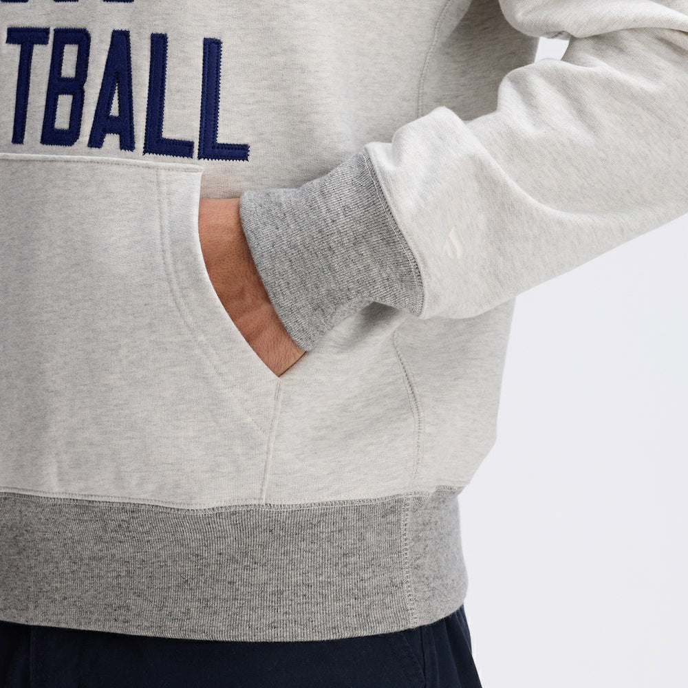 Dallas Cowboys IconicFleece Pocket Sweatshirt Heather Gray | Fanatics