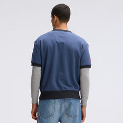 Buffalo Bills IconicFleece Short Sleeve Sweatshirt Royal | Fanatics