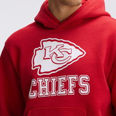 Kansas City Chiefs IconicFleece Flocked Hoodie Red | Fanatics