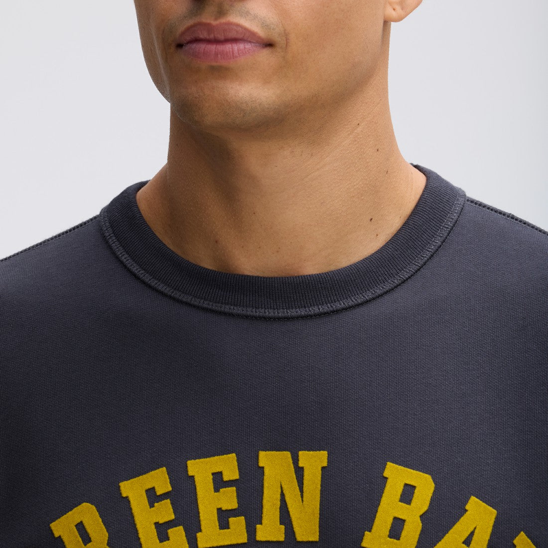 Green Bay Packers IconicFleece Short Sleeve Sweatshirt Black | Fanatics