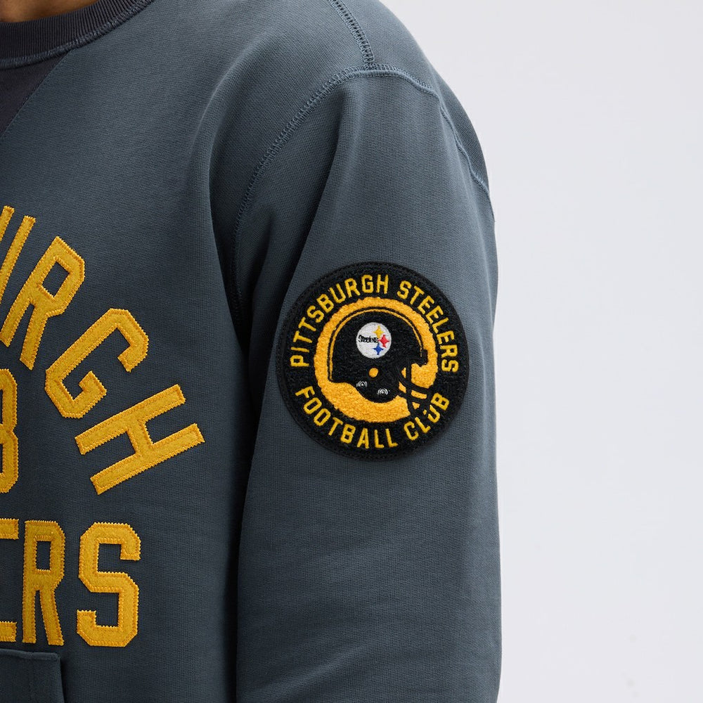 Pittsburgh Steelers IconicFleece Pocket Sweatshirt Charcoal | Fanatics