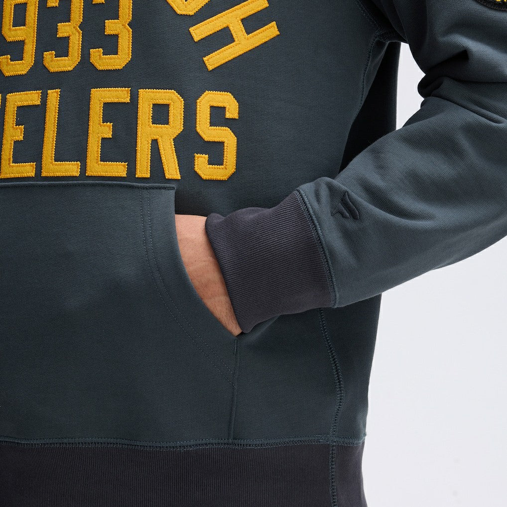 Pittsburgh Steelers IconicFleece Pocket Sweatshirt Charcoal | Fanatics