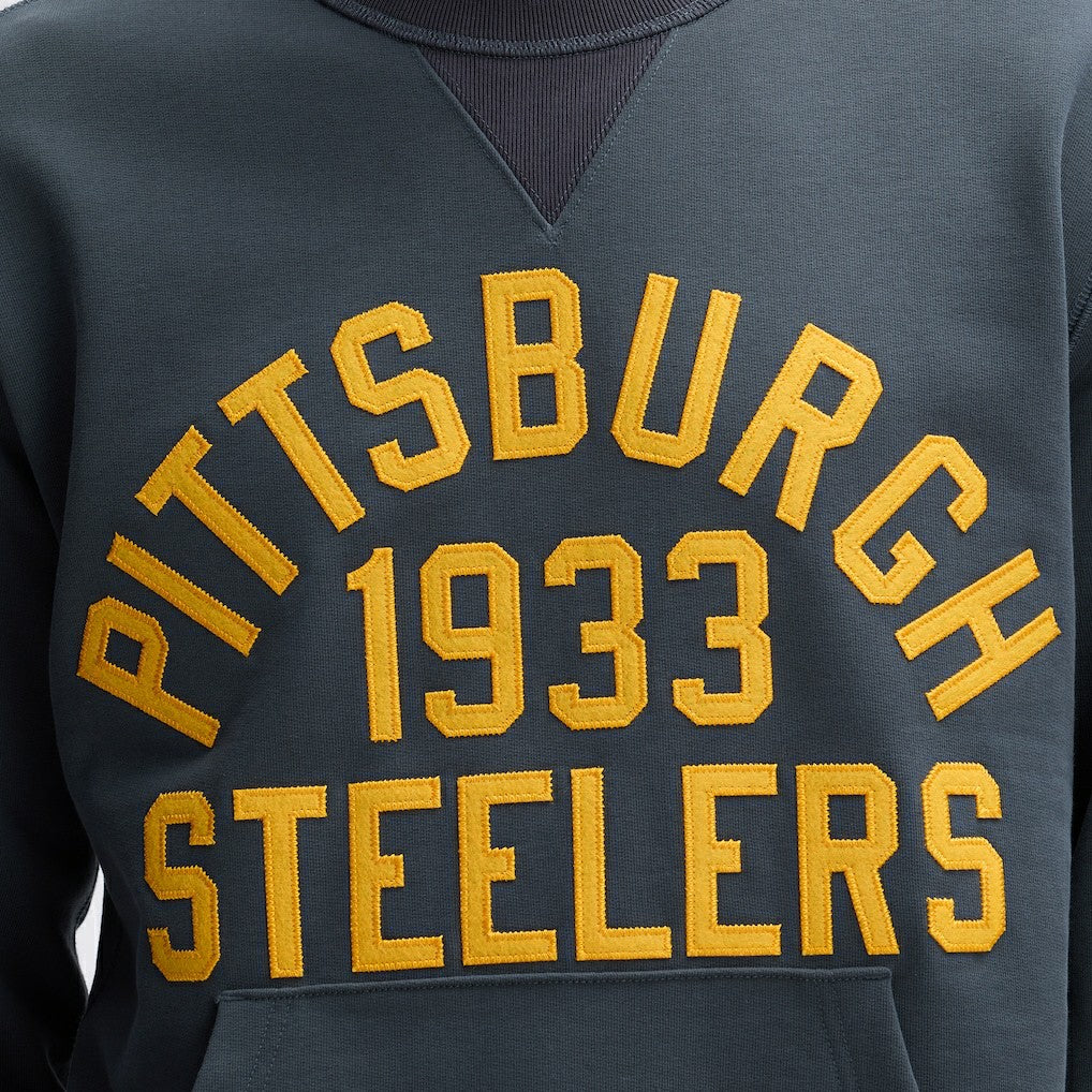 Pittsburgh Steelers IconicFleece Pocket Sweatshirt Charcoal | Fanatics