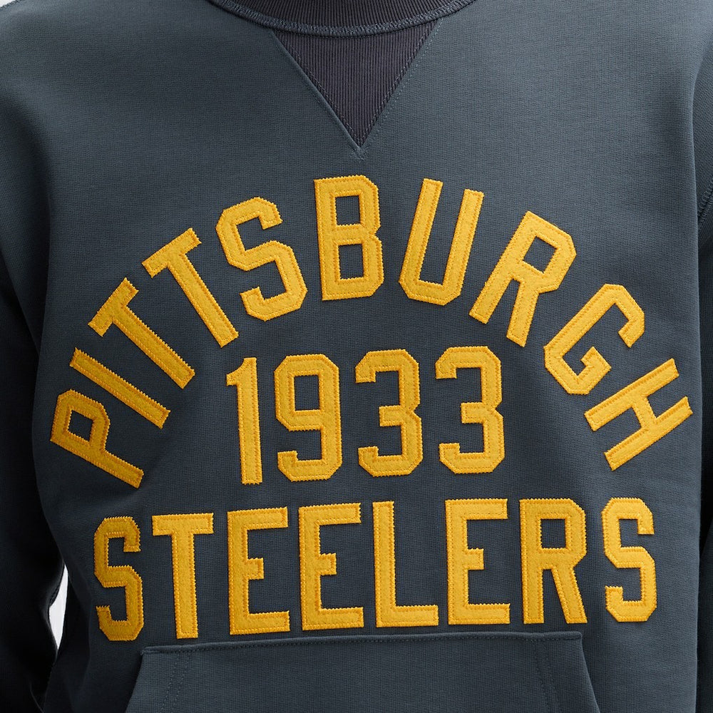 Pittsburgh Steelers IconicFleece Pocket Sweatshirt Charcoal | Fanatics