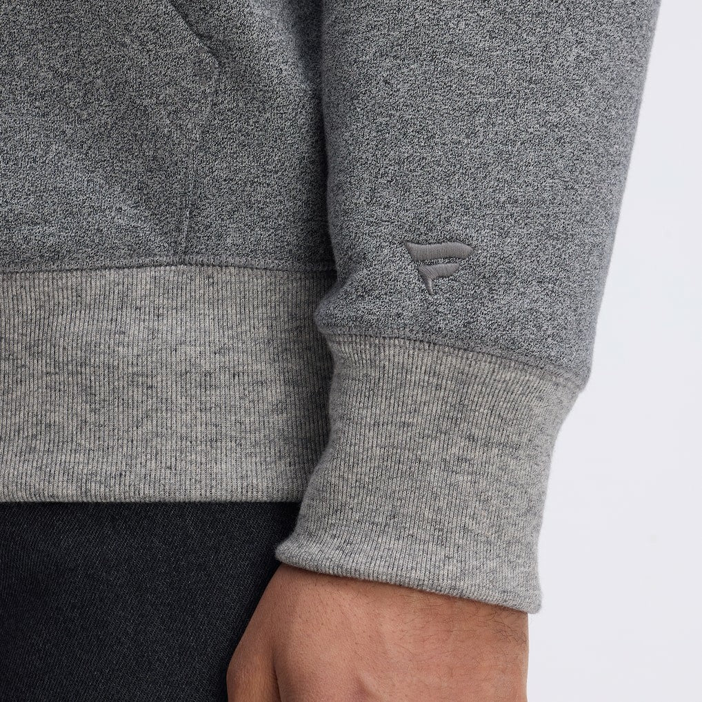 San Francisco 49ers IconicFleece Pocket Sweatshirt Athletic Heather Gray | Fanatics