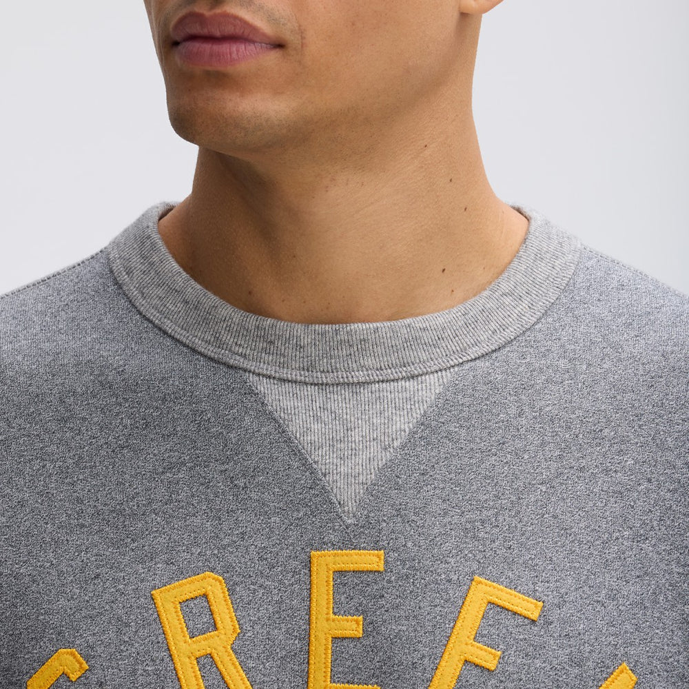 Green Bay Packers IconicFleece Pocket Sweatshirt Athletic Heather Gray | Fanatics