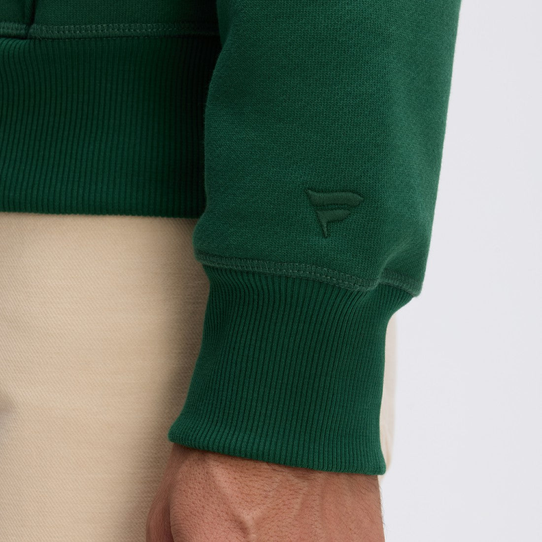 Green Bay Packers IconicFleece Flocked Hoodie Green | Fanatics