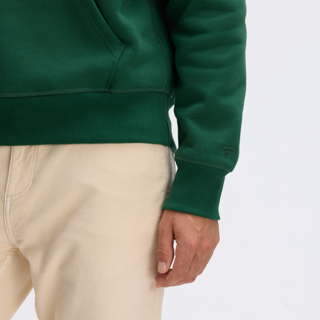 Green Bay Packers IconicFleece Flocked Hoodie Green | Fanatics